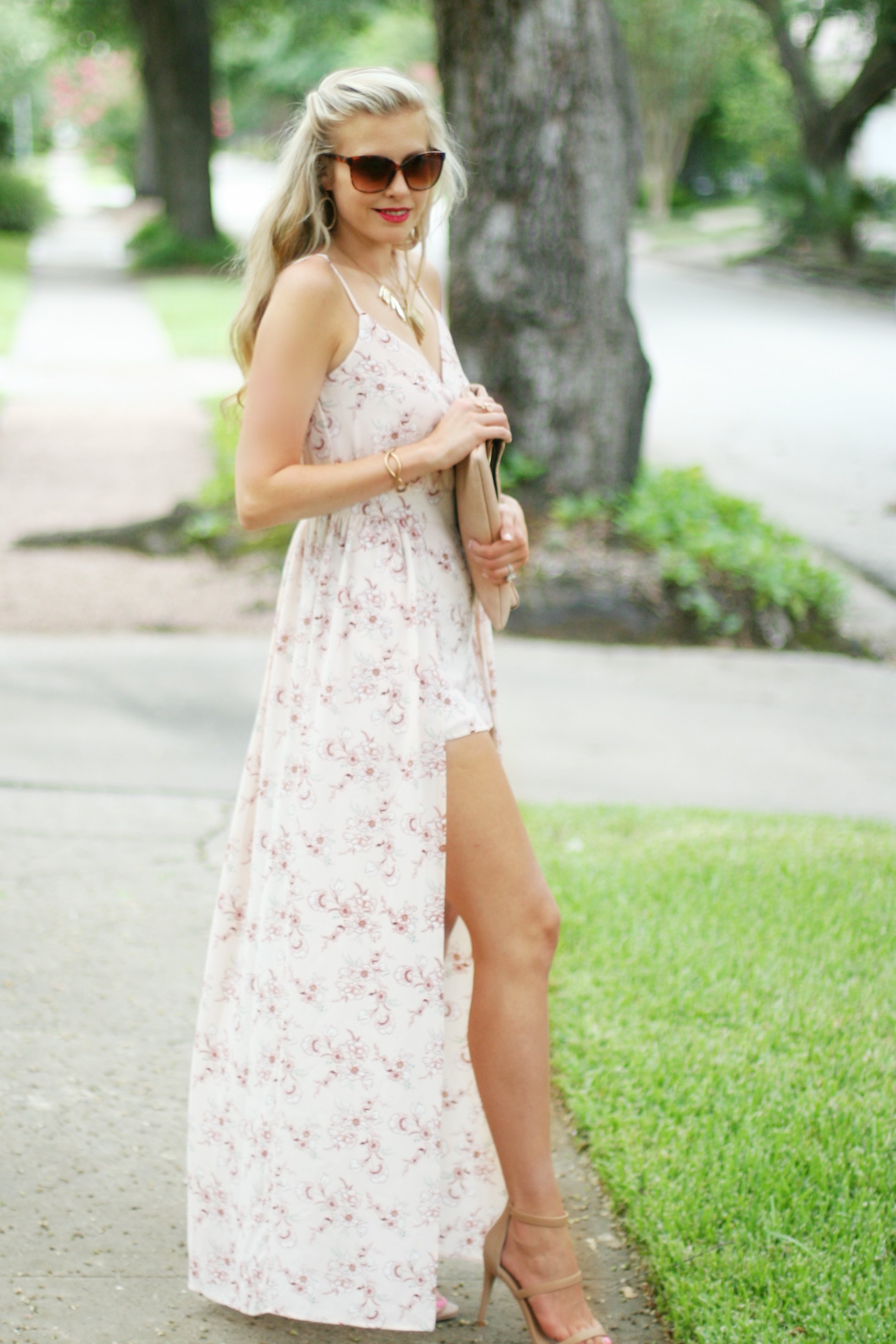 white maxi rompers