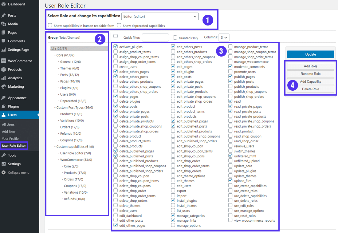 Role, visitors or even define the default access for everybody. A Deep Dive Into Wordpress User Roles And Capabilities
