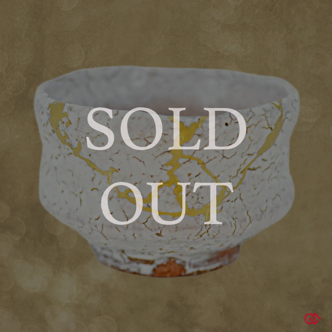 Authentic Kintsugi Pottery Matcha Bowl The Kintsugi Labo Japan