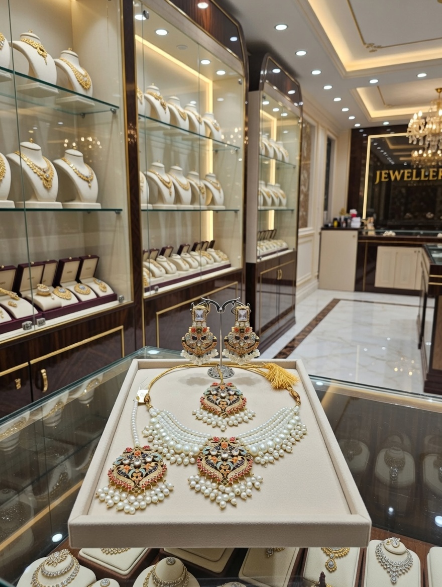 Premium Bridal Jewelry Set – Complete Wedding Collection BJS-015