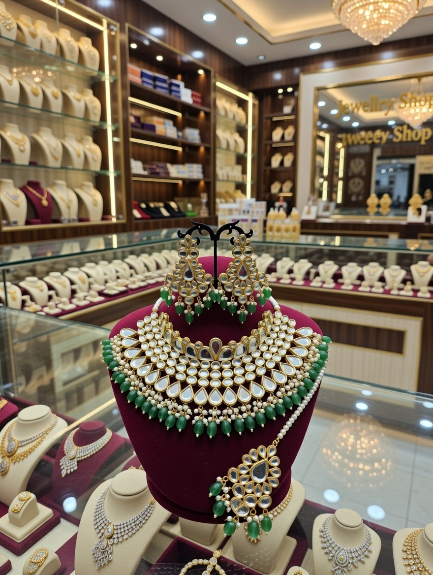 Premium Bridal Jewelry Set – Complete Wedding Collection BJS-005