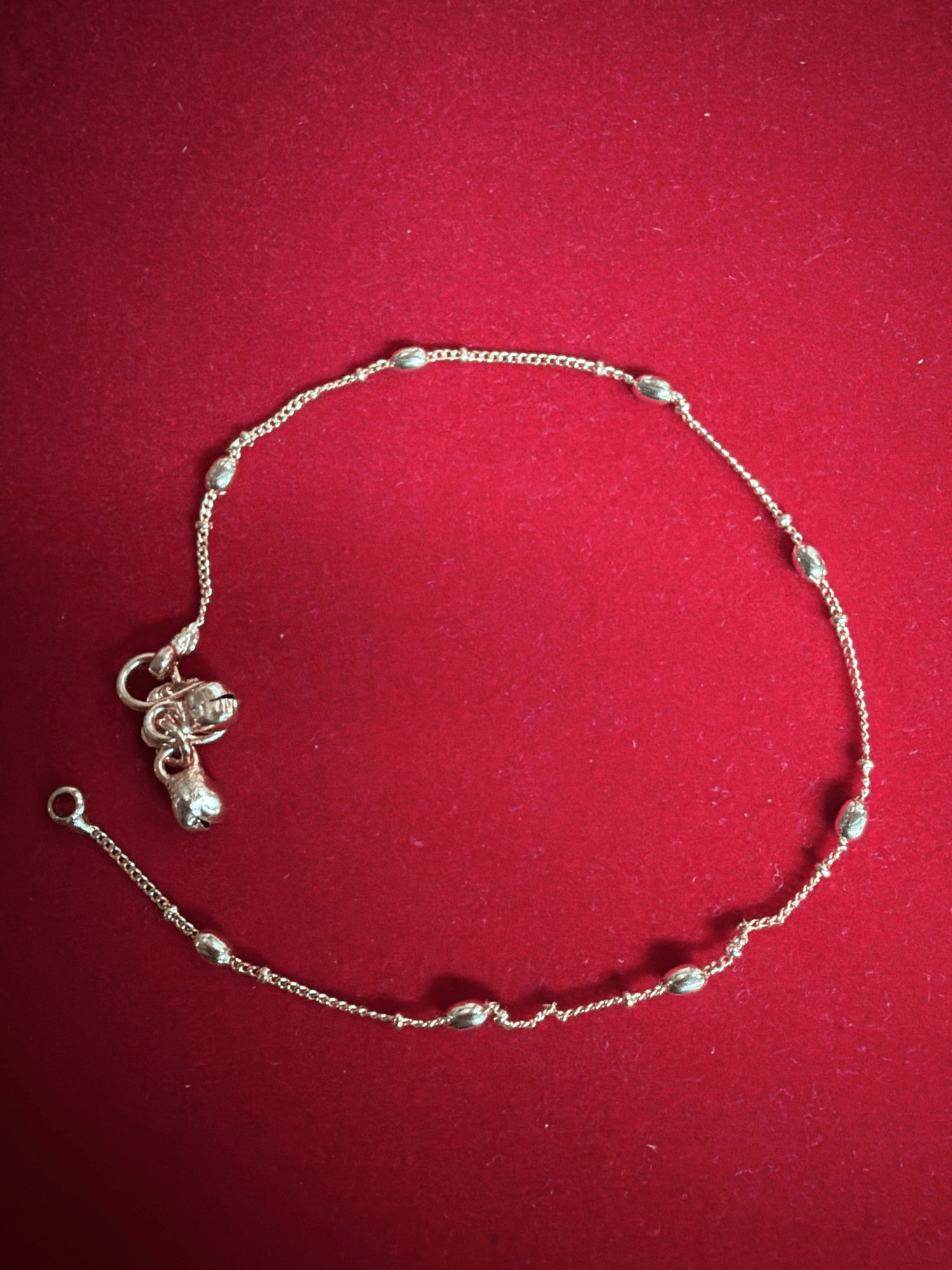 Gold Plated Anklets P-19