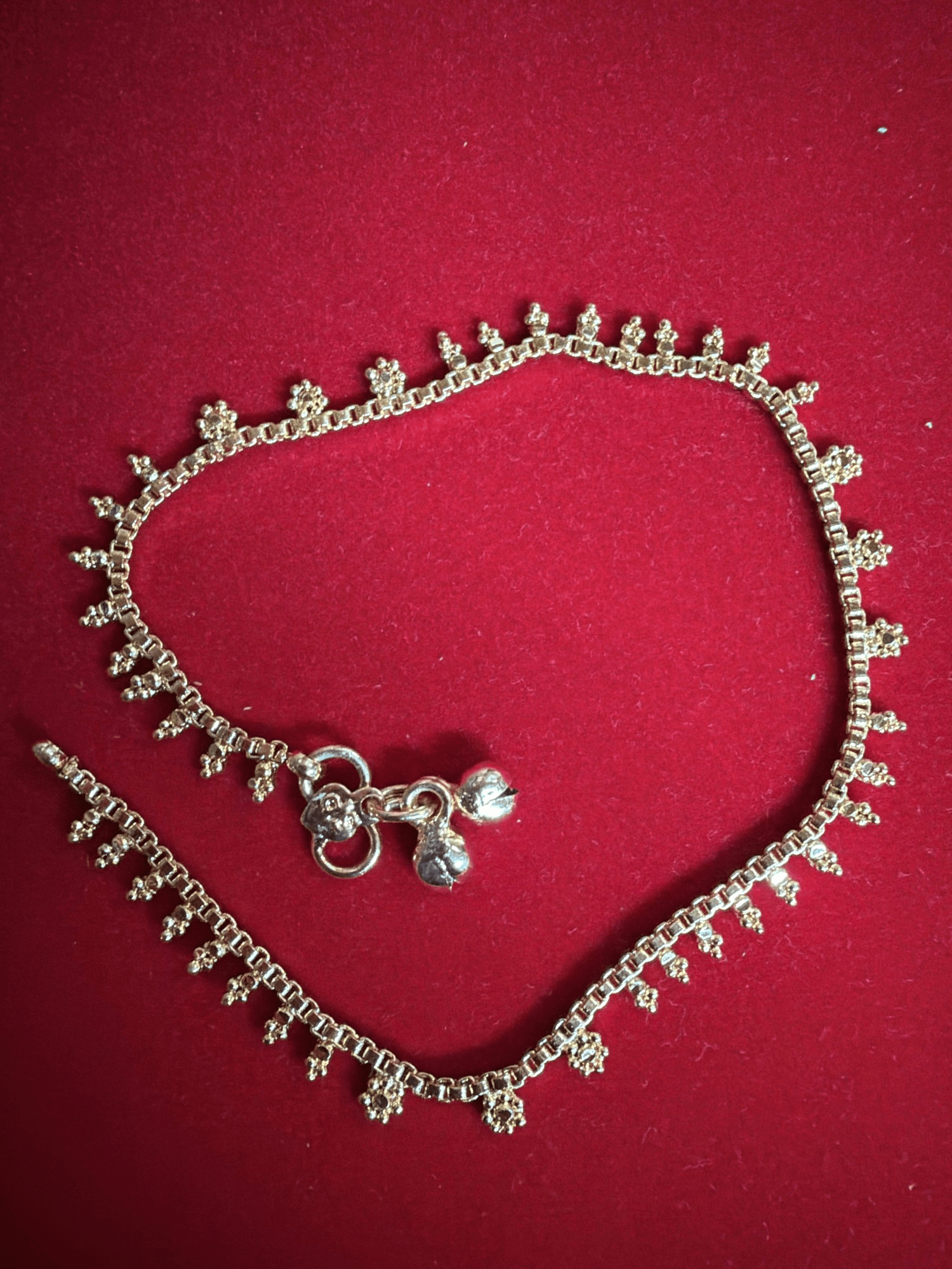 Gold Plated Anklets P-09