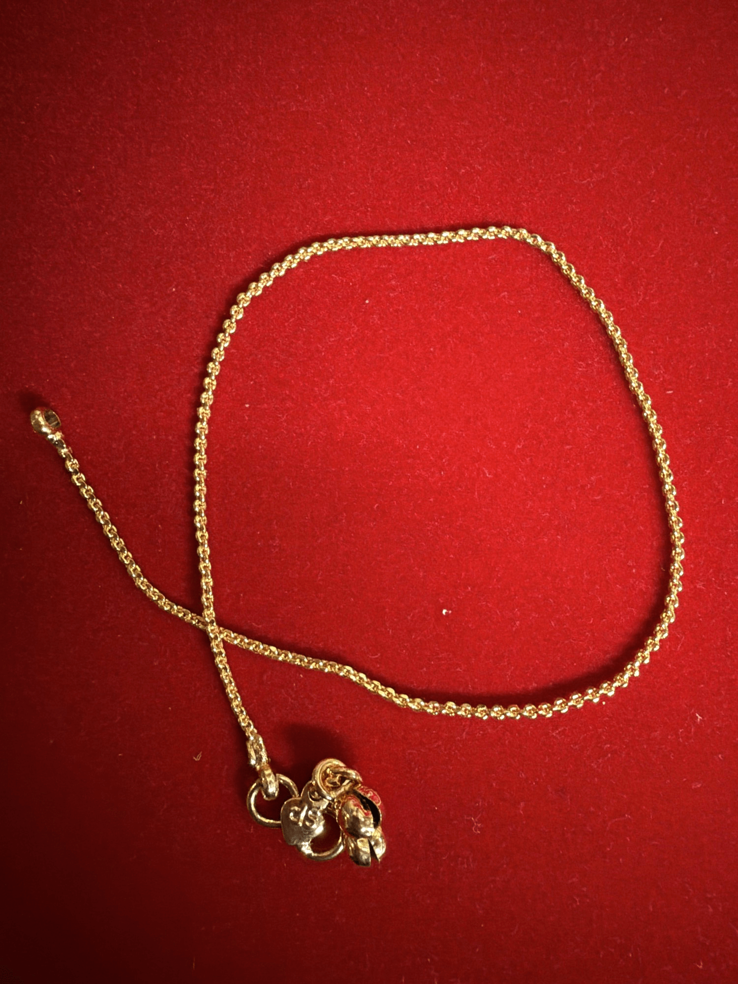 Gold Plated Anklets P-20