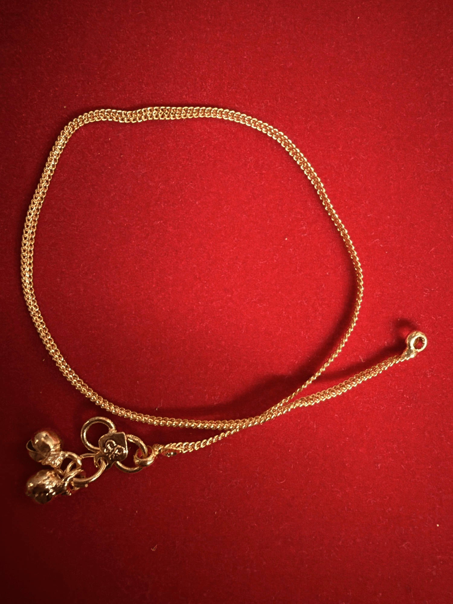 Gold Plated Anklets P-21