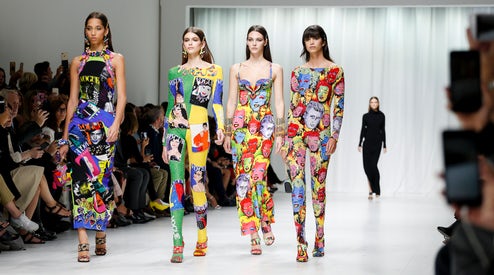Gianni Versace's SS91 Pop collection – Kira Duffy UNIT 6