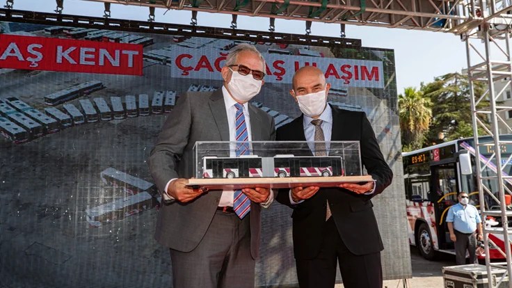 İzmir’de 52 Yeni Otobüs Daha Hizmete Girdi - KiraHaber