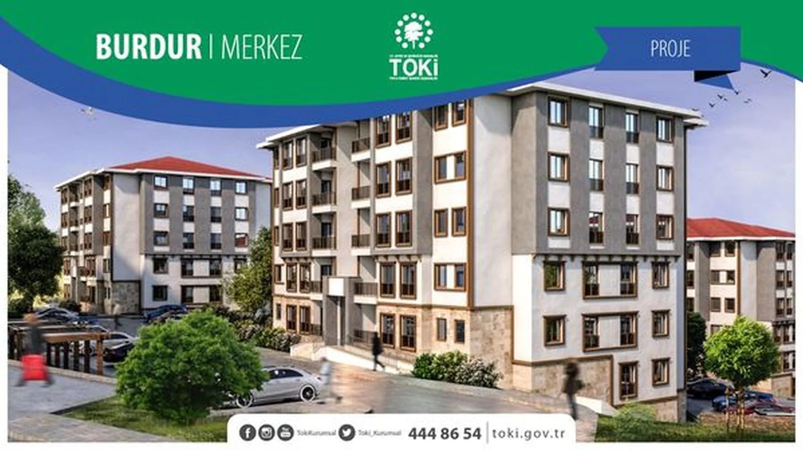 TOKİ Burdur Merkez Konutları İhalesi Yapıldı