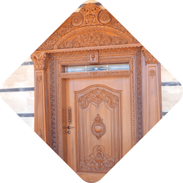 Custom Carved Wooden Main Door Manufacturer Bangalore Karnataka Door Designs