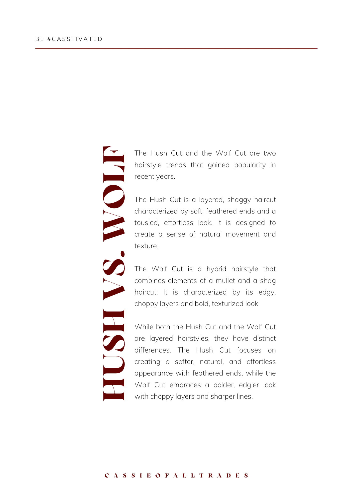 A Glimpse into the World of Cassandra Amor Wells: Hairstylist, Model, and Educator Bellarmine, image 11.
