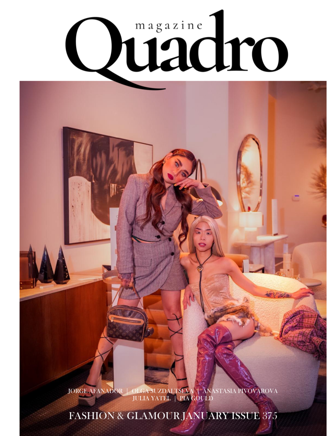 QUADRO Magazine Presents: ‘Stitching A New Path' Featuring Cassandra Amor Wells and Remi Li: Image0.