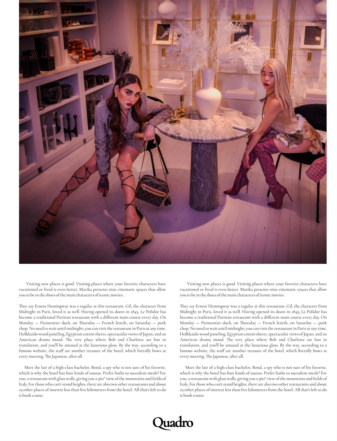 QUADRO Magazine Presents: ‘Stitching A New Path' Featuring Cassandra Amor Wells and Remi Li: Image7.