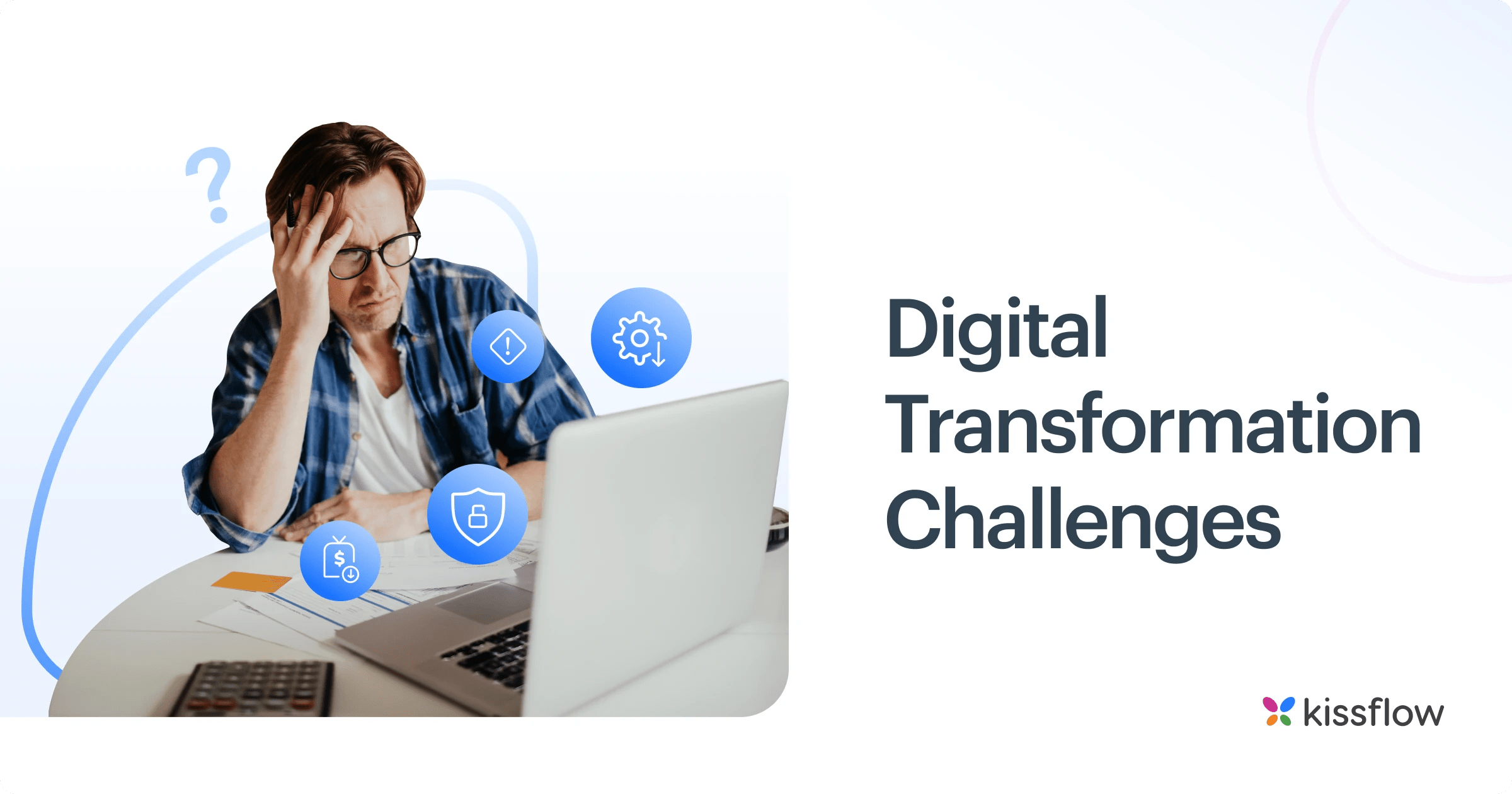 Top 5 Digital Transformation Challenges - Vintage Image Collection - High Resolution Quality