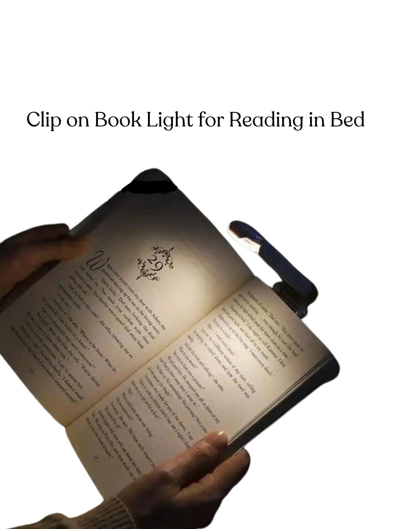 Led Usb Rechargeable Book Reading Light Kitabay