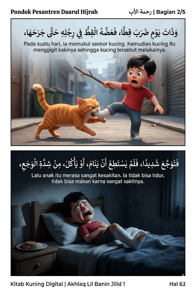 Komik Akhlaq Lil Banin Jilid 1 – رحمة الأبِ