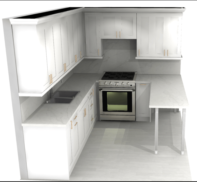 Orangeville kitchen renovation installation progress