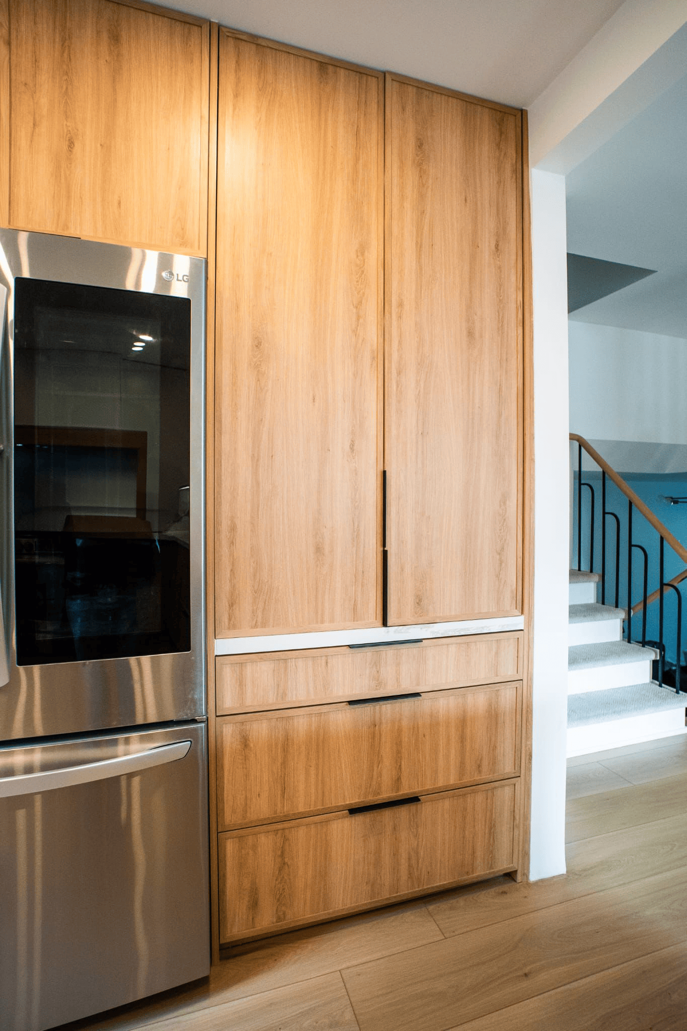 Completed Kitchen4Less kitchen renovation used for Burlington renovation timeline planning