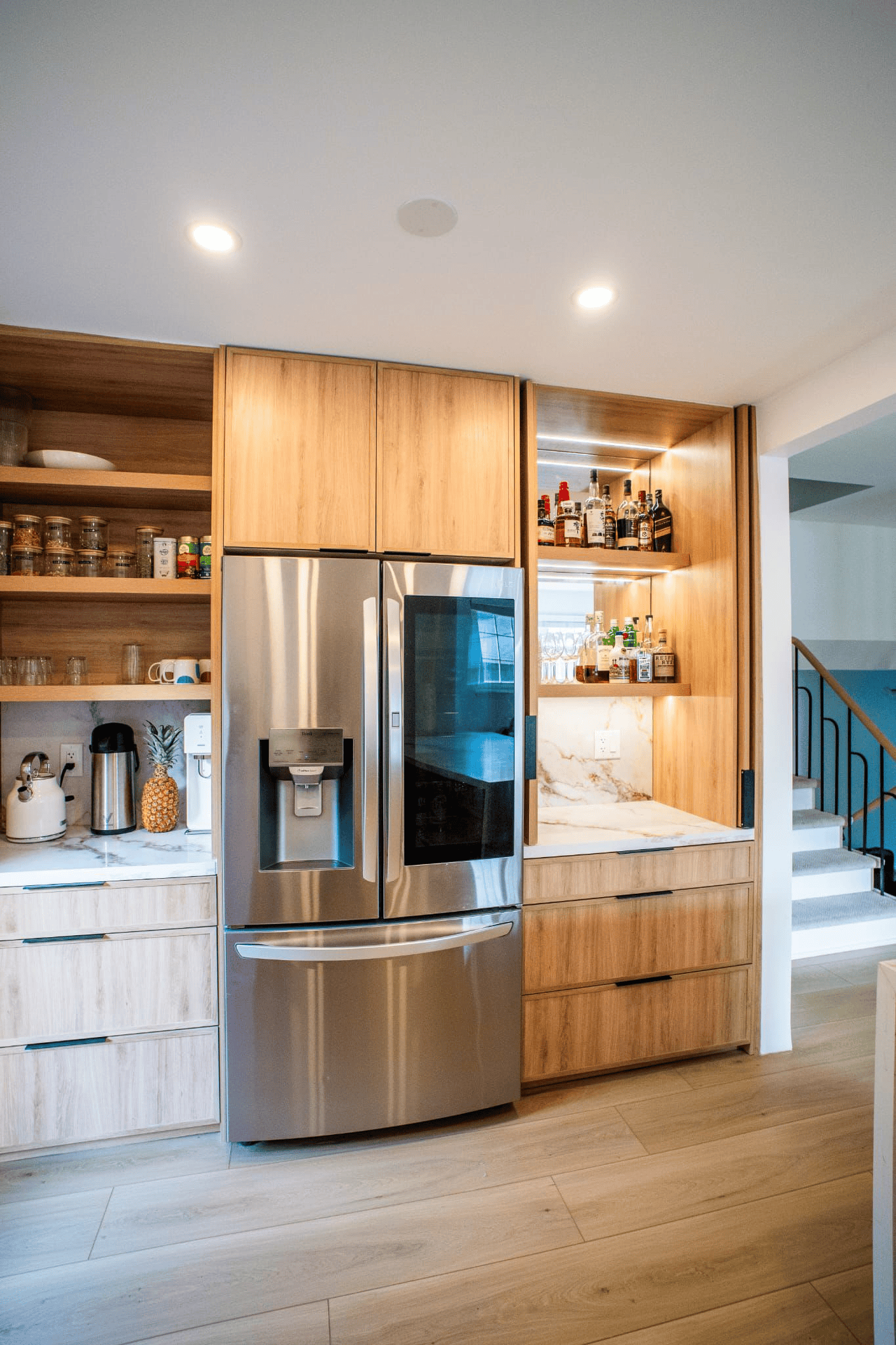 Toronto kitchen renovation cost guide showing a completed Kitchen4Less project
