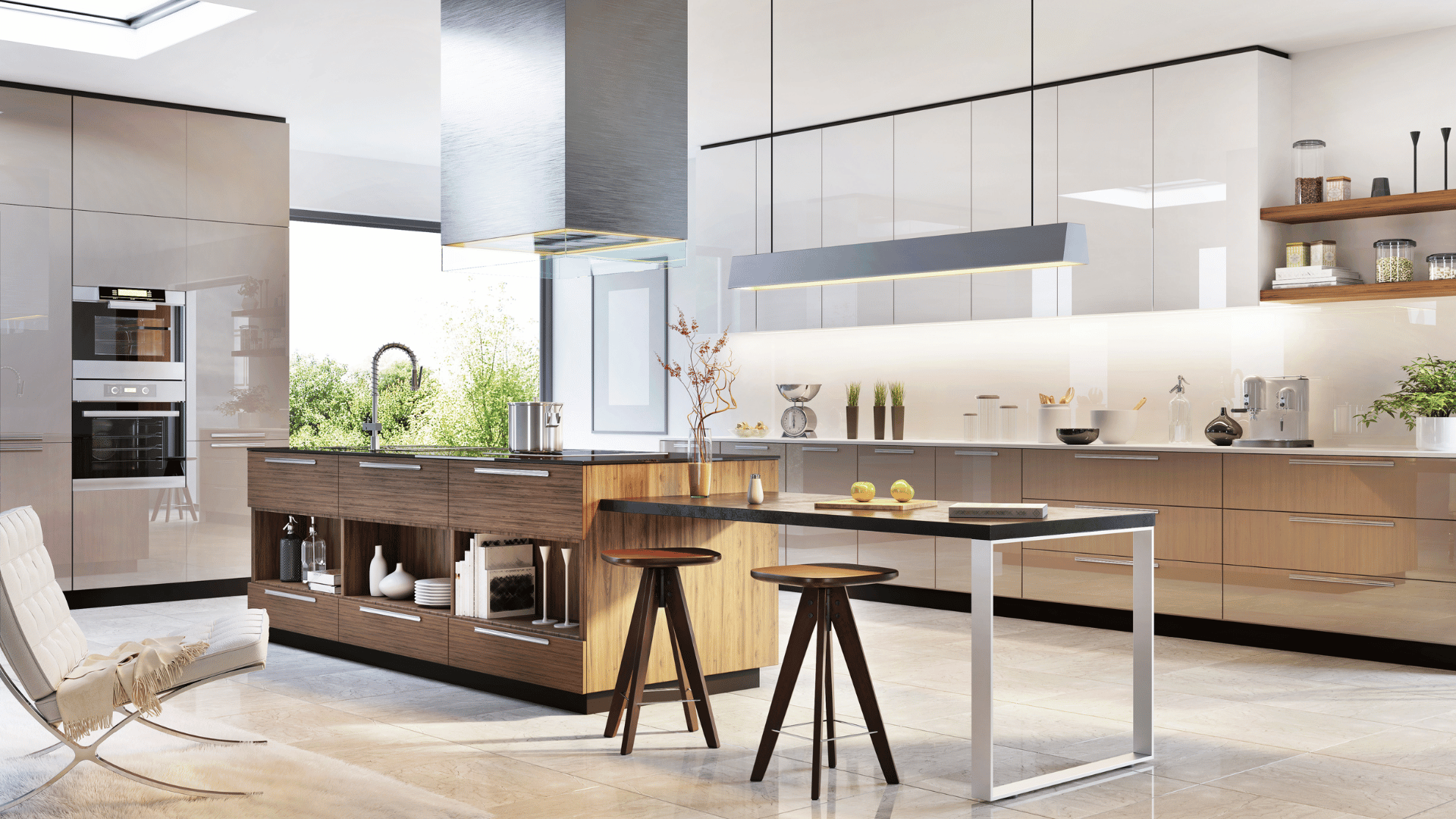 Kitchenery's Concept Kitchen. Smart Wireless Power Transfer Appliances