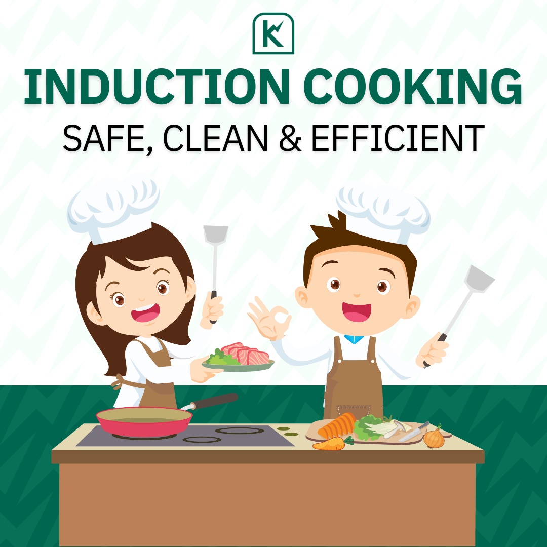 Kitchenery Induction Cooking Efficiency Cordless Appliances Safety Safe Wireless Power Transfer