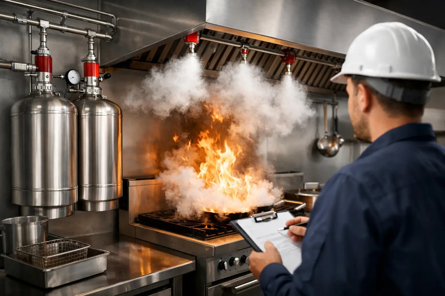 Kitchen Fire Suppression System Certification