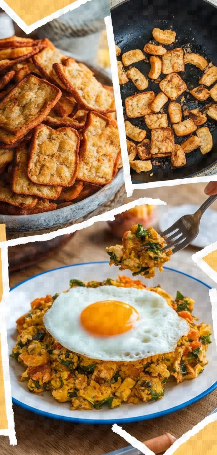 A photo of Kothu Bread Scramble Recipe