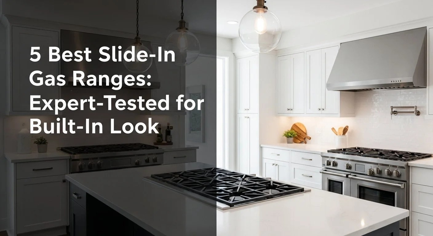 5 Best Slide-In Gas Ranges: Expert-Tested for Built-In Look