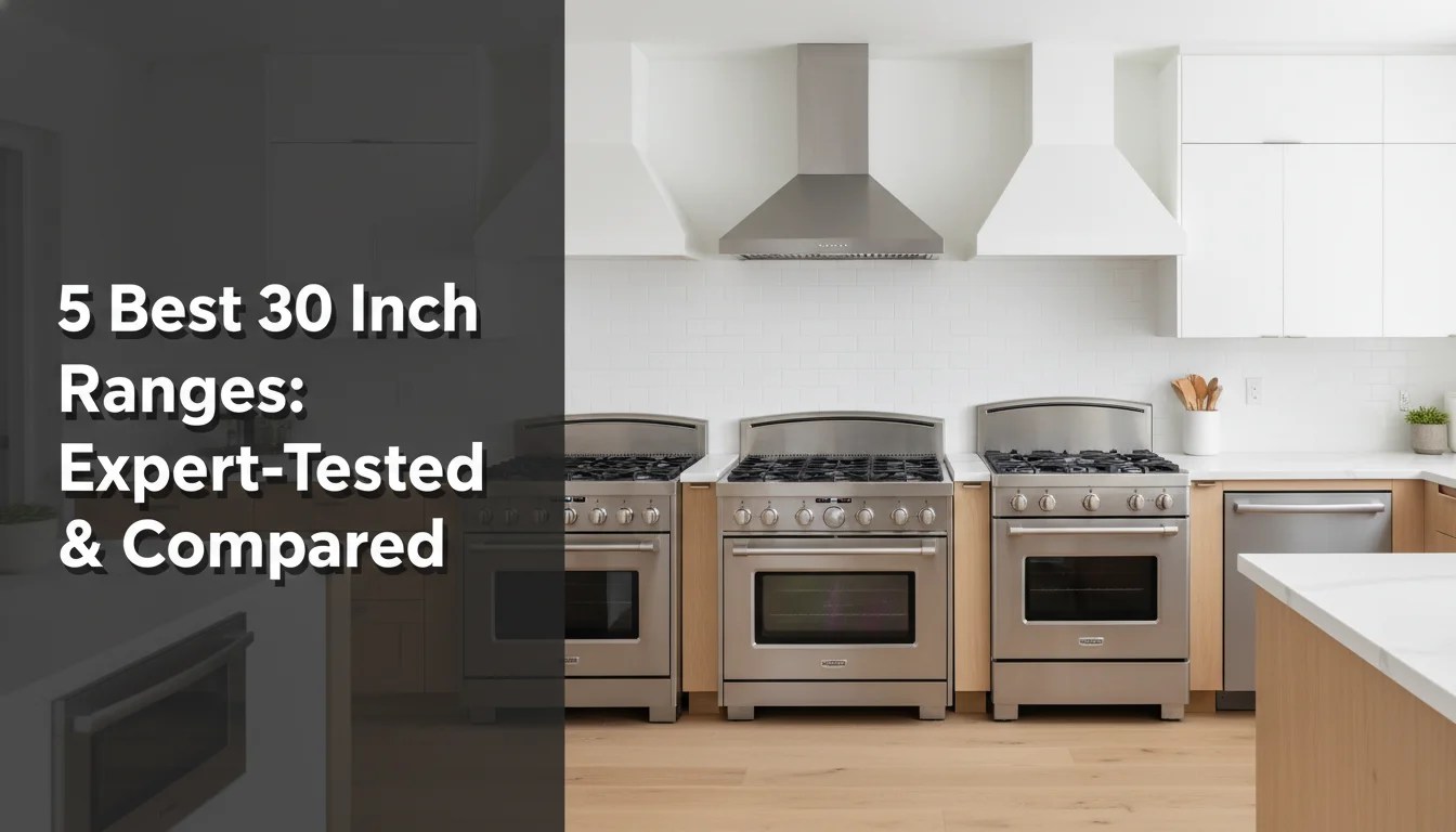 5 Best 30 Inch Ranges in [year]: Expert-Tested & Compared