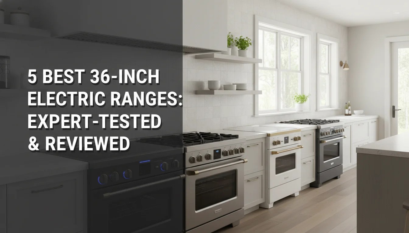 5 Best 36-Inch Electric Ranges: Expert-Tested & Reviewed