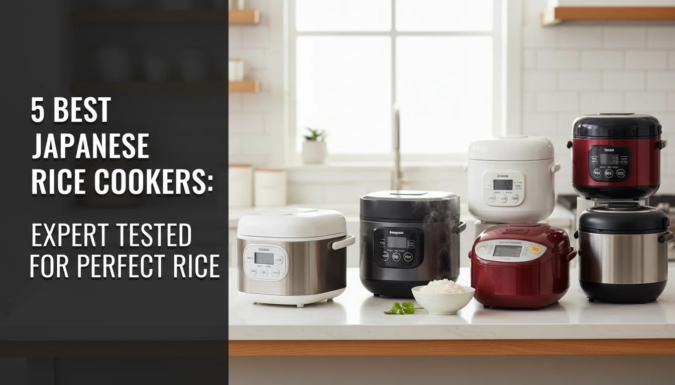 5 Best Japanese Rice Cookers: Expert Tested for Perfect Rice