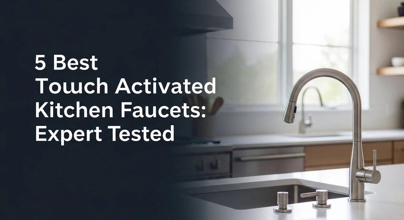 5 Best Touch Activated Kitchen Faucets: Expert Tested