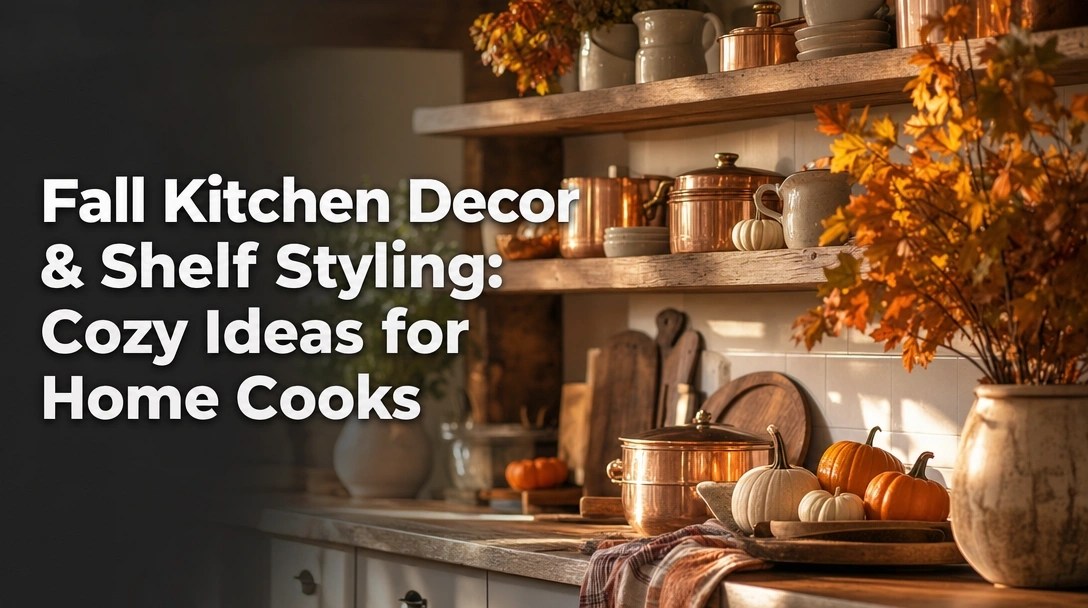 Fall Kitchen Decor & Shelf Styling: Cozy Ideas for Home Cooks