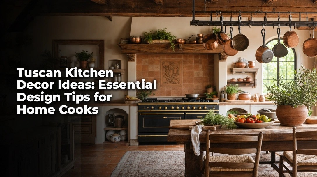 Tuscan Kitchen Decor Ideas: Essential Design Tips for Home Cooks