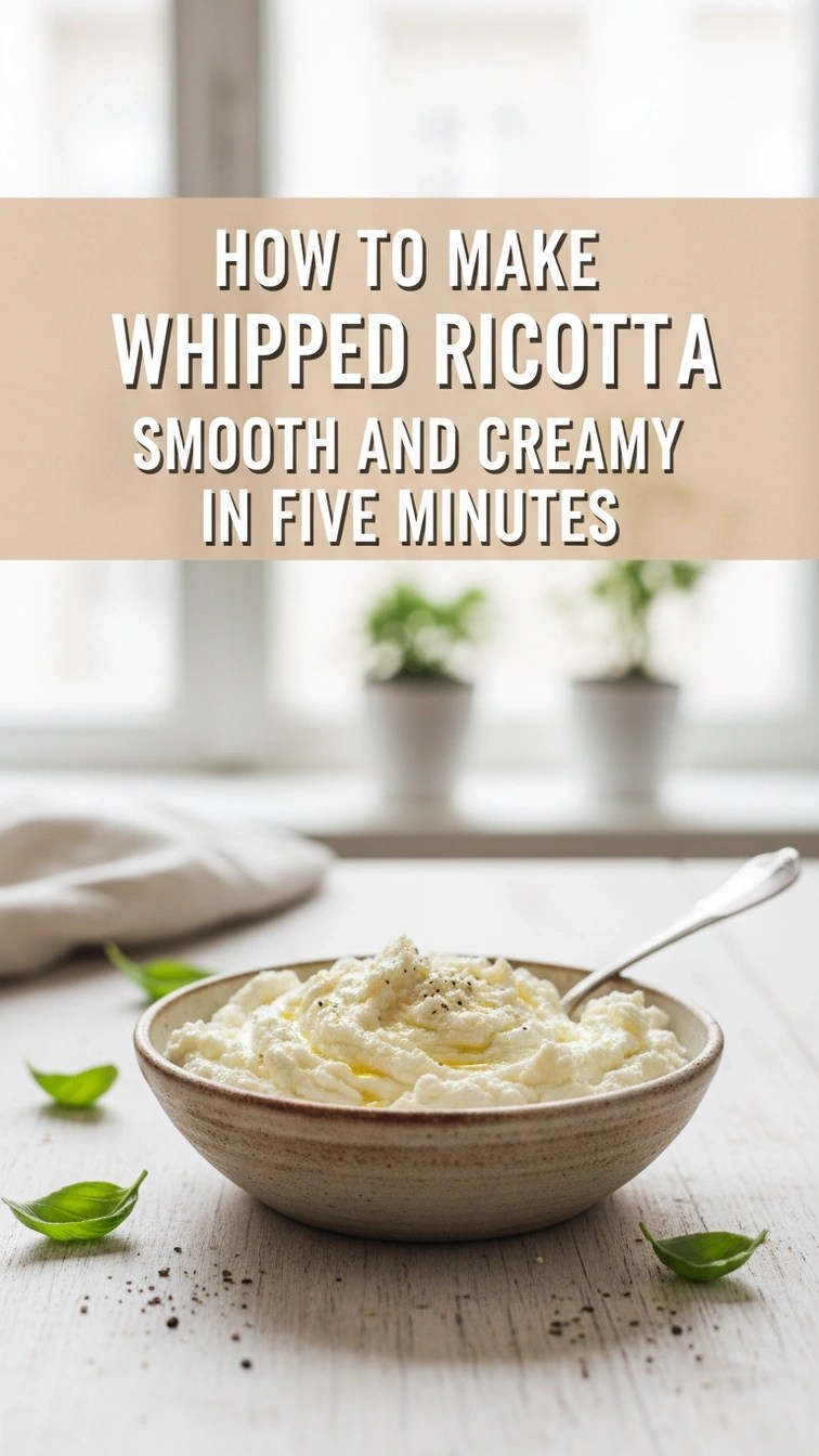 How To Make Whipped Ricotta