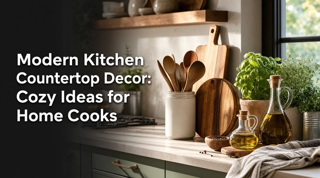 Modern Kitchen Countertop Decor: Cozy Ideas for Home Cooks
