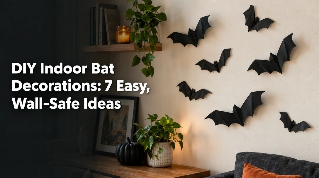 DIY Indoor Bat Decorations: 7 Easy, Wall-Safe [year] Ideas