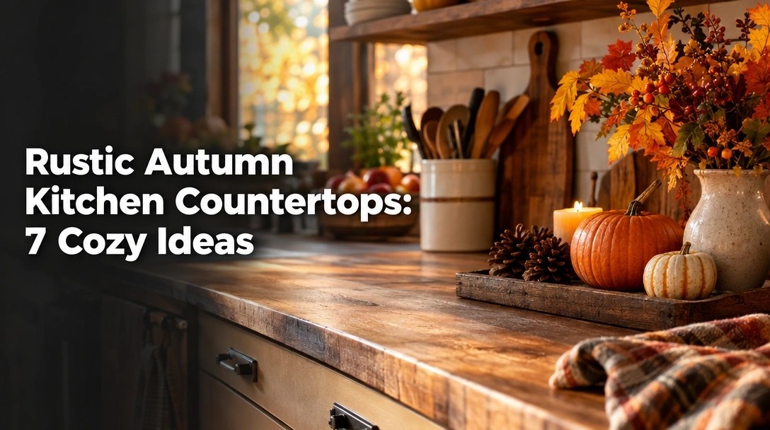 Rustic Autumn Kitchen Countertops: 7 Cozy [year] Ideas