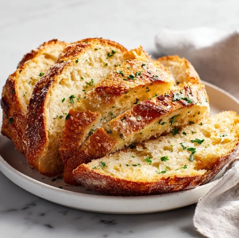 Parmesan Garlic Artisan Bread: A Rustic Bakery Classic You Can Make at Home