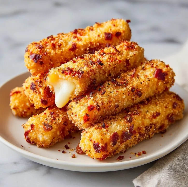 Nashville Hot Bacon Mozzarella Sticks: The Ultimate Spicy, Crispy Cheese Snack