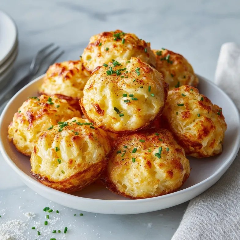 Cheesy Mashed Potato Puff Bites Appetizer – Crispy, Creamy, and Completely Addictive
