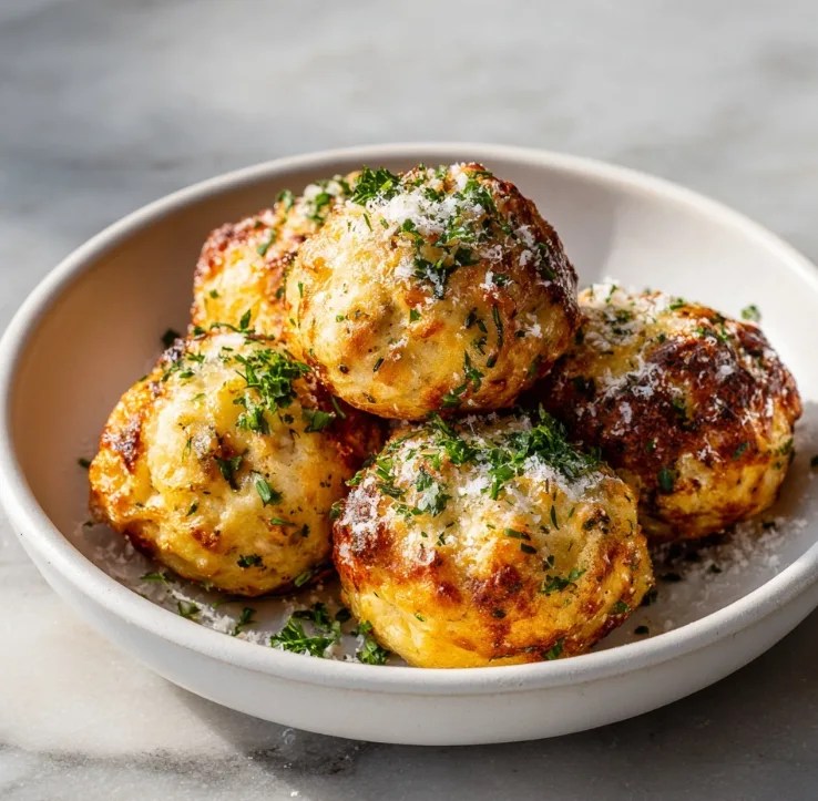 Garlic Parmesan Cheeseburger Bombs – The Ultimate Party Appetizer