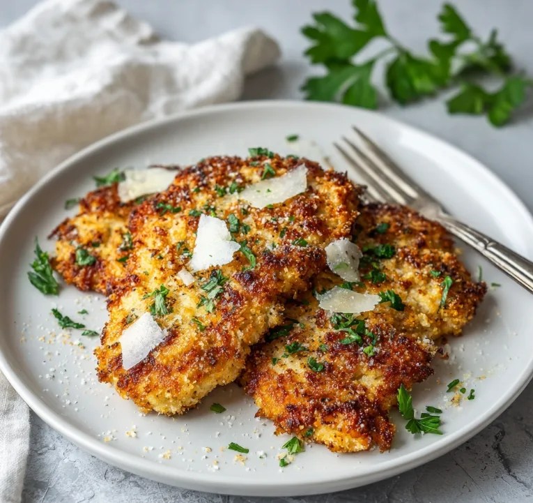 Parmesan Crusted Chicken Recipe – Crispy, Juicy, and Perfect Every Time