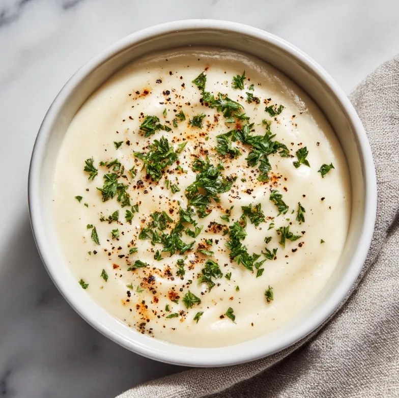 Deliciously Creamy White Garlic Pizza Sauce (Better Than Store-Bought!)