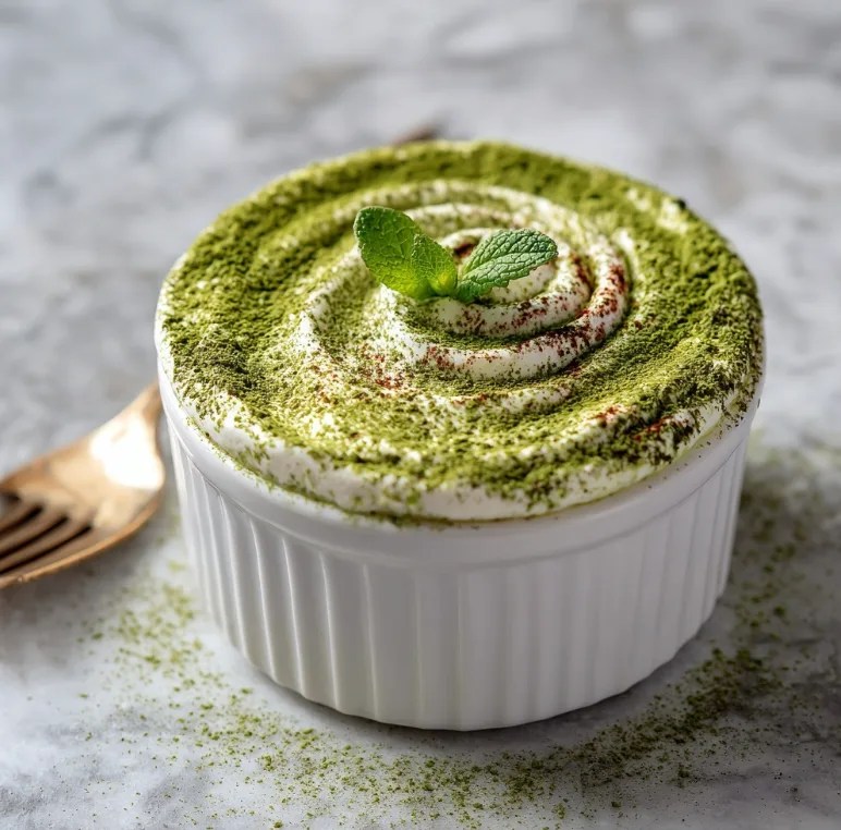 No Bake Matcha Tiramisu Recipe – Easy Green Tea Dessert