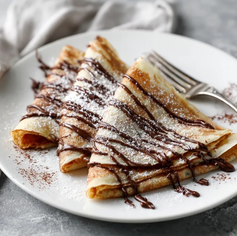 Delicious Chocolate Crepes Recipe for Brunch and Dessert