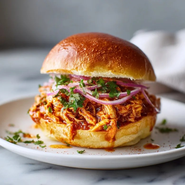 Easy Cajun Chicken Sloppy Joes