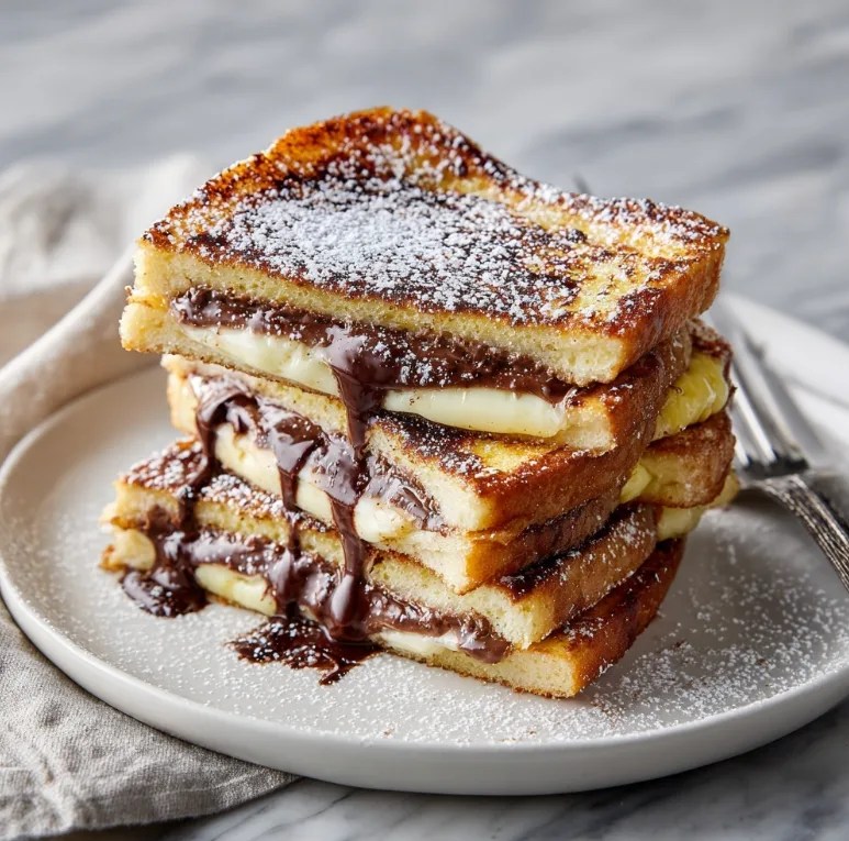 Nutella Filled French Toast – The Ultimate Stuffed Breakfast Treat