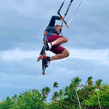 Kiteboarding Doljo Beach, Bohol