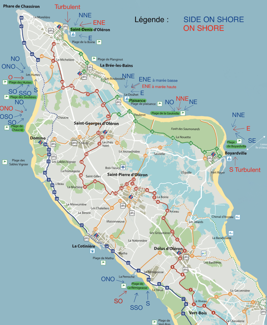 Heure Des Marées Ile D Oleron Spots sur Oléron