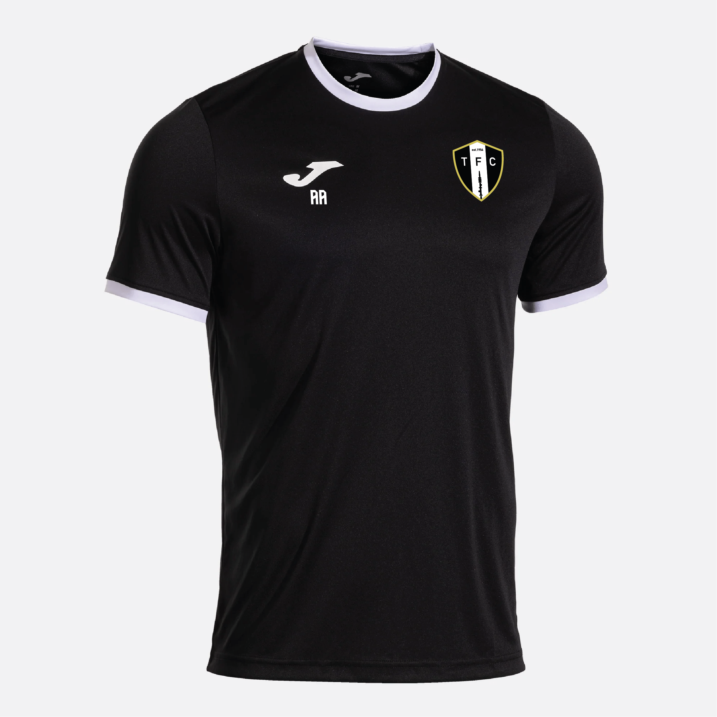 Tacolneston FC – Joma Combi Premium T-Shirt – Black White